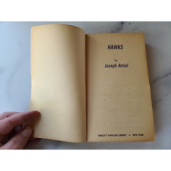 Hawks By Joseph Amiel Paperback - Picture 3 of 10